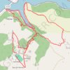 Itinéraire Course à pied dans l'après-midi, distance, dénivelé, altitude, carte, profil, trace GPS