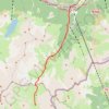 Itinéraire Modane-vallée étroite, distance, dénivelé, altitude, carte, profil, trace GPS