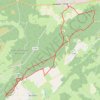 Itinéraire Levier VTT 23 juil. 2020 à 10:01, distance, dénivelé, altitude, carte, profil, trace GPS