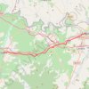 Itinéraire Logrono - Najera, distance, dénivelé, altitude, carte, profil, trace GPS