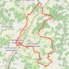 Itinéraire Montmoreau, distance, dénivelé, altitude, carte, profil, trace GPS