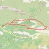 Itinéraire 2026 05 01 - St Pons coursegoules cuve autre ville St Pons hors assoc pix, distance, dénivelé, altitude, carte, profil, trace GPS