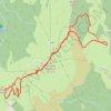 Itinéraire Le Senepy à ski départ des Merlins, distance, dénivelé, altitude, carte, profil, trace GPS