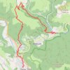 Itinéraire CEV_APIEDS_FAMILLE_Cocuères_Florac_11,5 kms 383 m-21241443, distance, dénivelé, altitude, carte, profil, trace GPS
