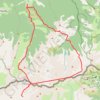 Itinéraire Boucle sur les crêtes du Pic du Géant depuis Prats-Balaguer, distance, dénivelé, altitude, carte, profil, trace GPS