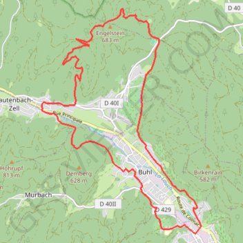 Itinéraire Tour du Florival, distance, dénivelé, altitude, carte, profil, trace GPS