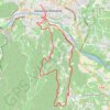 Itinéraire De Vaison jusqu'au Crestet, distance, dénivelé, altitude, carte, profil, trace GPS