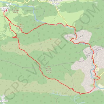 Itinéraire Gorges de Galamus par Nissol, distance, dénivelé, altitude, carte, profil, trace GPS
