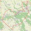 Itinéraire Balade à Vélo entre Evreux et Conche, distance, dénivelé, altitude, carte, profil, trace GPS