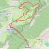 Itinéraire Les Dioux - Montfort, distance, dénivelé, altitude, carte, profil, trace GPS