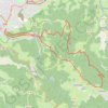 Itinéraire Montée vers Le Bessat, distance, dénivelé, altitude, carte, profil, trace GPS