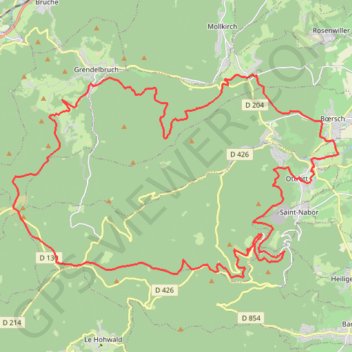 Itinéraire CDC-2016-VTT-51km, distance, dénivelé, altitude, carte, profil, trace GPS