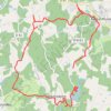 Itinéraire 2023-06-23-16-25-04, distance, dénivelé, altitude, carte, profil, trace GPS