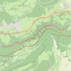 Itinéraire Gorges de l'Orbe, distance, dénivelé, altitude, carte, profil, trace GPS