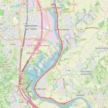 Itinéraire suuntoapp-Hiking-2023-02-18T07-33-29Z, distance, dénivelé, altitude, carte, profil, trace GPS