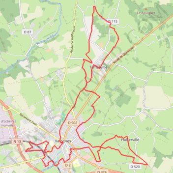 Itinéraire 1 - RAN 27 2026 OK, distance, dénivelé, altitude, carte, profil, trace GPS
