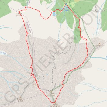 Itinéraire Le Canigou par la cheminée, distance, dénivelé, altitude, carte, profil, trace GPS