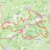 Itinéraire Montagnes du Matin - Saint-Marcel-de-Félines, distance, dénivelé, altitude, carte, profil, trace GPS