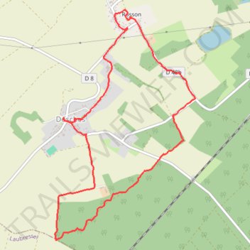 Itinéraire lac Orient-10578706, distance, dénivelé, altitude, carte, profil, trace GPS