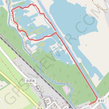Itinéraire Le Marais des Cavins - Bourdon, distance, dénivelé, altitude, carte, profil, trace GPS