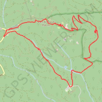 Itinéraire Hartmannswillerkopf, distance, dénivelé, altitude, carte, profil, trace GPS
