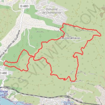 Itinéraire Ensuès, distance, dénivelé, altitude, carte, profil, trace GPS