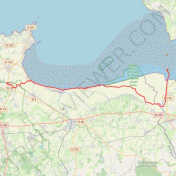 Itinéraire Itinéraire _ 20250825_142535, distance, dénivelé, altitude, carte, profil, trace GPS