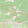 Itinéraire Puits d'Auzon - Vauvenargues, distance, dénivelé, altitude, carte, profil, trace GPS