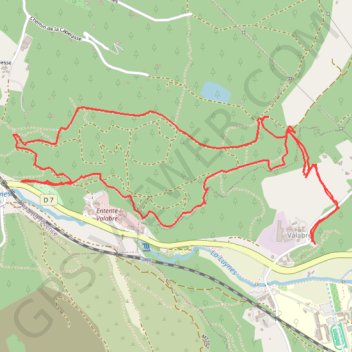 Itinéraire Muraille de Geydan - Gardanne, distance, dénivelé, altitude, carte, profil, trace GPS