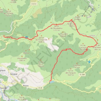 Itinéraire 16 févr. 2020, distance, dénivelé, altitude, carte, profil, trace GPS