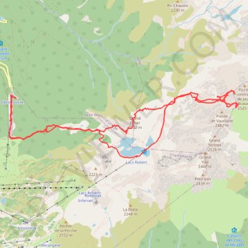 Itinéraire Pointes de Jasse Bralard, distance, dénivelé, altitude, carte, profil, trace GPS