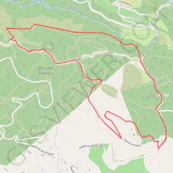 Itinéraire Draguignan - Boucle au Malmont - Variante, distance, dénivelé, altitude, carte, profil, trace GPS