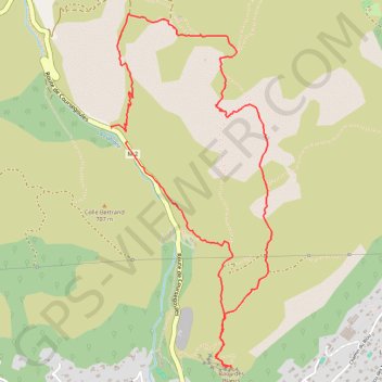 Itinéraire Baou des Blancs, distance, dénivelé, altitude, carte, profil, trace GPS