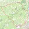 Itinéraire Samedi 26 Decembre 2015_Courcais, distance, dénivelé, altitude, carte, profil, trace GPS