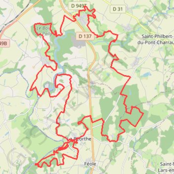 Itinéraire Vendée Verte, distance, dénivelé, altitude, carte, profil, trace GPS