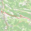 Itinéraire 03-AOU-16 12:13:17, distance, dénivelé, altitude, carte, profil, trace GPS