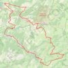Itinéraire De Saône à Ornans par le Crêt Monniot, distance, dénivelé, altitude, carte, profil, trace GPS