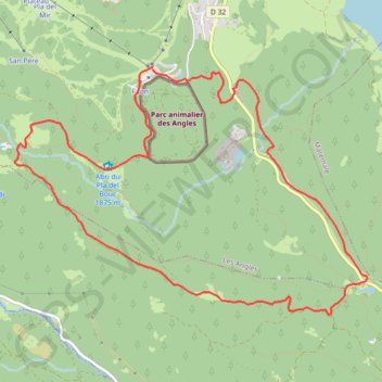 Itinéraire VTT 39 Bernardi, distance, dénivelé, altitude, carte, profil, trace GPS