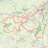 Itinéraire DEF BelCy Ride 120km - LM Classics Tubize, distance, dénivelé, altitude, carte, profil, trace GPS