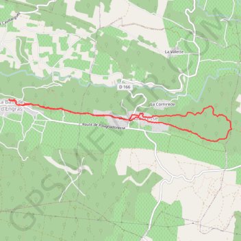Itinéraire Prieuré de la Vallée de la Tave, distance, dénivelé, altitude, carte, profil, trace GPS