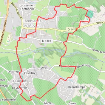 Itinéraire Boucle 3., distance, dénivelé, altitude, carte, profil, trace GPS