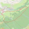 Itinéraire gpx 5, distance, dénivelé, altitude, carte, profil, trace GPS