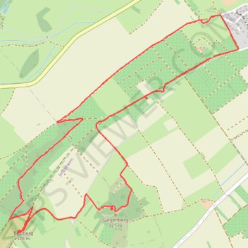 Itinéraire Découverte du Bastberg, distance, dénivelé, altitude, carte, profil, trace GPS