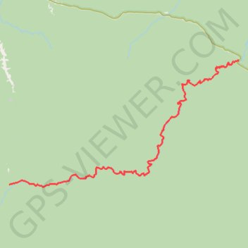 Itinéraire 🚶 Trace de la piste Paul Isnard a la N1 Ouest Guyane, distance, dénivelé, altitude, carte, profil, trace GPS