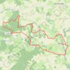 Itinéraire Tresson - La Vallée de l'Étangsort, distance, dénivelé, altitude, carte, profil, trace GPS