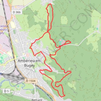Itinéraire La Ronde des Grangeons, distance, dénivelé, altitude, carte, profil, trace GPS