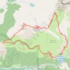 Itinéraire Madone de Fenestre - Cîme de l'Agnelière (Mercantour), distance, dénivelé, altitude, carte, profil, trace GPS