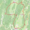 Itinéraire 3 jours en vercors - Lans - Villard - Autrans - Lans, distance, dénivelé, altitude, carte, profil, trace GPS