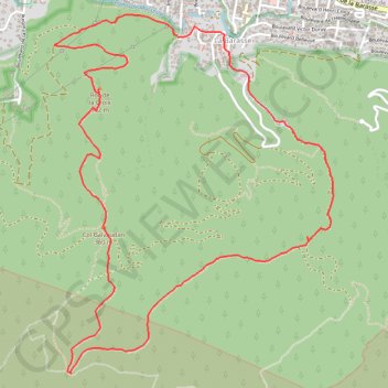 Itinéraire Croix de Saint-Marcel et Vallon de la Barasse, distance, dénivelé, altitude, carte, profil, trace GPS