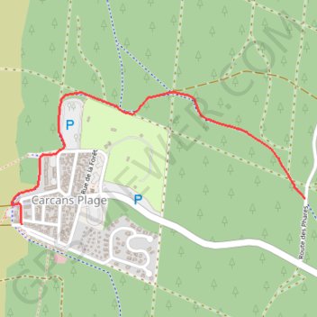 Itinéraire Activity, distance, dénivelé, altitude, carte, profil, trace GPS